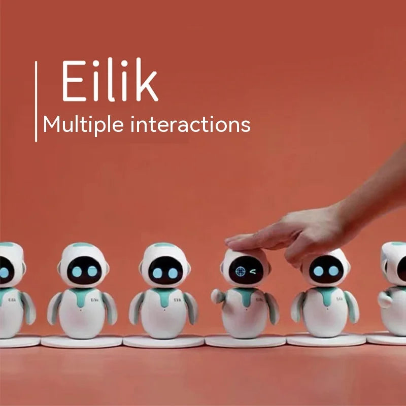 Eilik Smart Robot Pet Ai Emotional Interaction Companion Desktop Toy custom Robot Long Battery Life Gifts For Home Robot gift