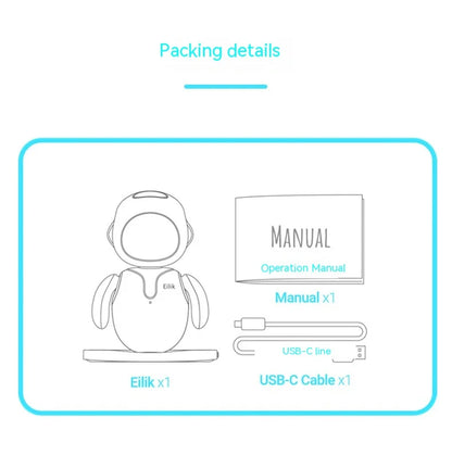 Eilik Smart Robot Pet Ai Emotional Interaction Companion Desktop Toy custom Robot Long Battery Life Gifts For Home Robot gift